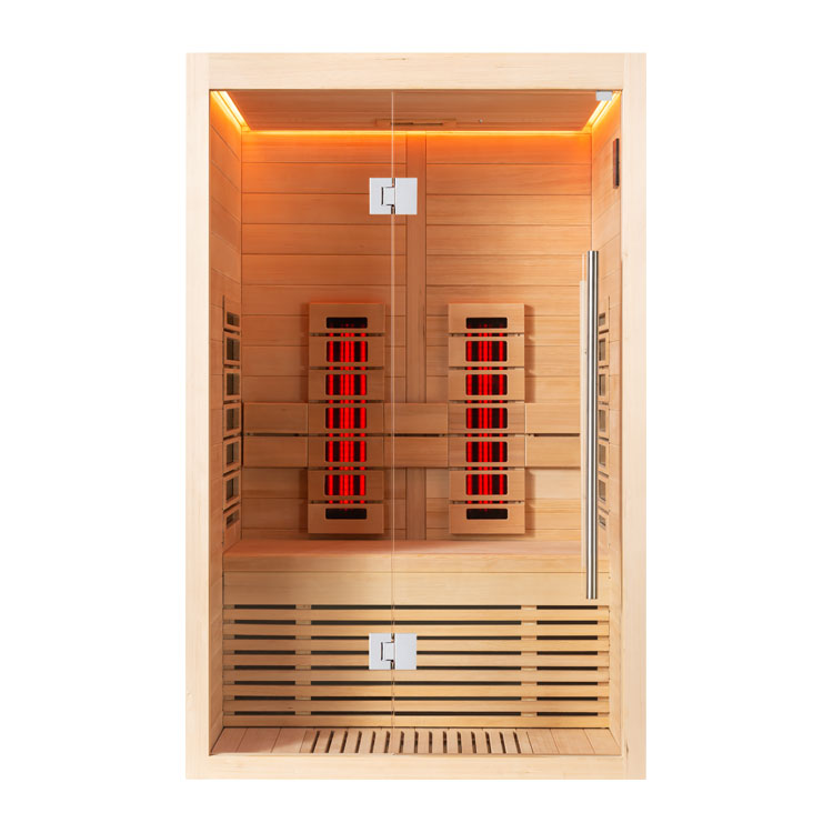 AWT Sauna E1250D-IR  hemlock/120x100/zonder oven