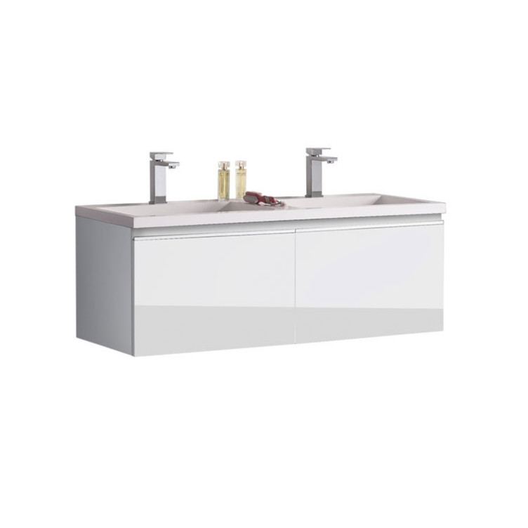 Badkamermeubel Milano ME-1200, wit,120x45cm