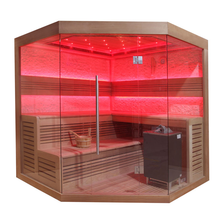 AWT Sauna B1242 XL red cedar//250x250/^1kW EOS Bio-Max