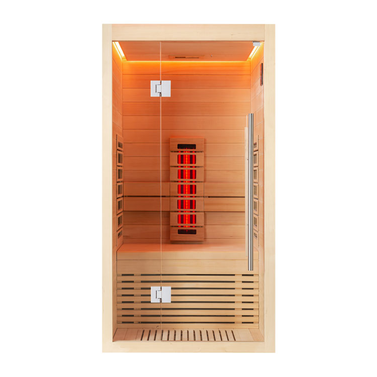 AWT Sauna E1250E-IR  hemlock/100x100/zonder oven