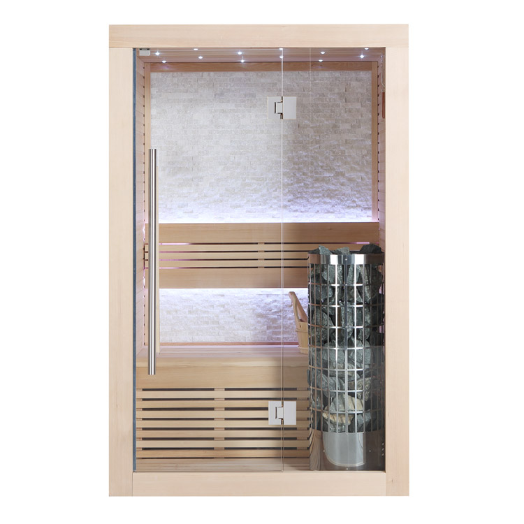 AWT Sauna E1103C Hemlock/120x105/ 6.8kW Cilindro
