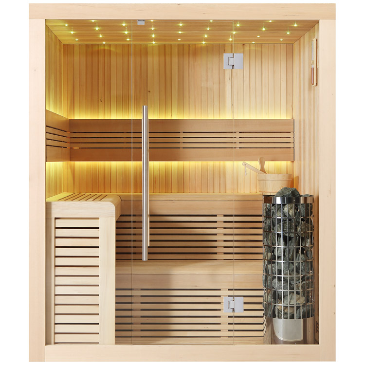 AWT Sauna E1112C Hemlock/180x150/ 9kW Cilindro