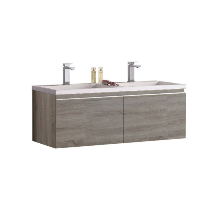 Badkamermeubel Milano ME-1200, licht eiken, 120x45cm